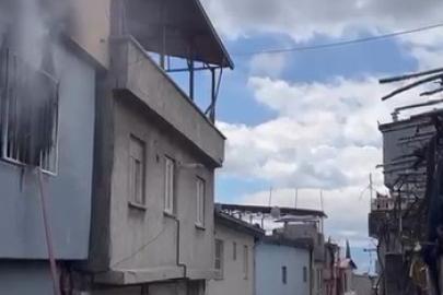 Kahramanmaraş’ta ev yangını: 1 yaralı