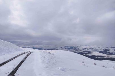 Kar yağışı Aşkale’de yeniden etkili oluyor