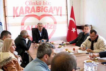 Karabiga’da 7 Yıllık Hizmetler İstişare Toplantısında Anlatıldı