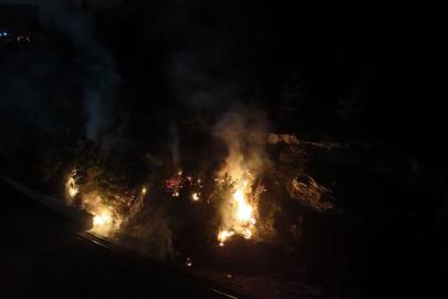 Karabük’te ormanlık alanda çıkan örtü yangını söndürüldü