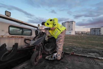 Karaman’da elektrikli bisiklet sürücüsü yaptığı kazada yaralandı