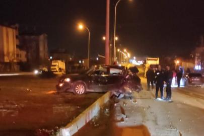 Karapınar’da tır ile otomobil çarpıştı: 2 yaralı