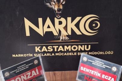Kastamonu’da uyuşturucu operasyonu