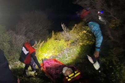 Kaybolan Alzheimer hastası yaşlı adam termal kameralı dronla bulundu