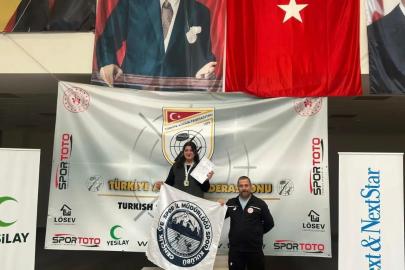 Kayserili sporcu Türkiye Şampiyonu oldu