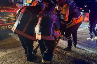 Kaza yapan otomobil ters döndü: 7 yaralı