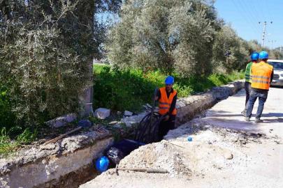 Kemikler’in içme suyu hattı yenilendi