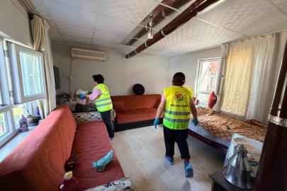 Kepez’den şehit ve gazi evlerinde bayram temizliği