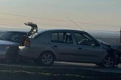 Kilis’te iki otomobil çarpıştı: 1 ölü