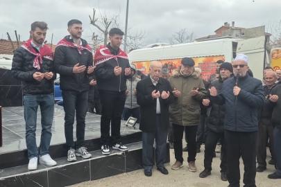 Kınalı kuzular dualarla askere uğurlandı