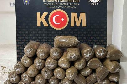 Kırşehir’de 200 kilo kaçak tütün ele geçirildi