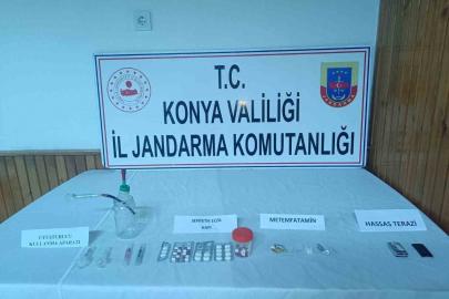 Konya’da jandarmadan uyuşturucu operasyonları: 11 tutuklama