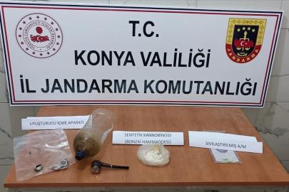 Konya’da jandarmadan uyuşturucuya geçit yok: 21 tutuklama