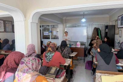 Kur’an kurslarında sağlık bilgilendirmeleri