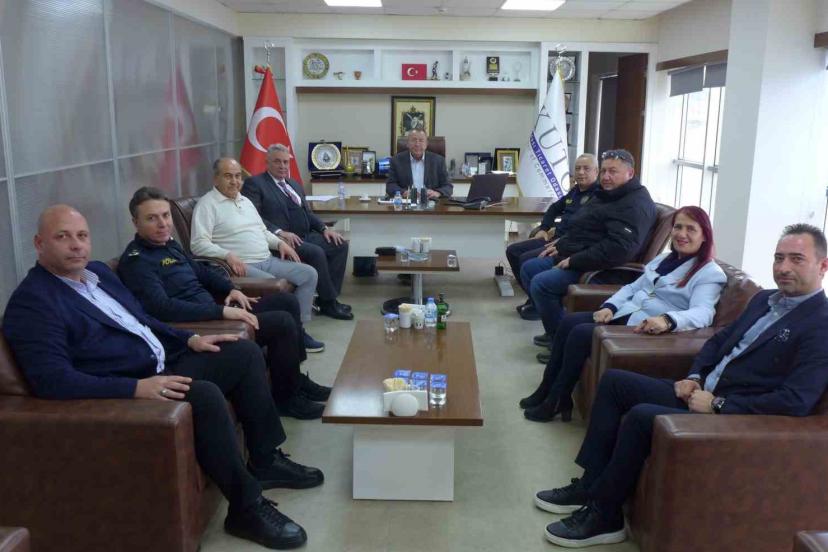 Kuşadası Ticaret Odası, İl Emniyet Müdürlüğü yetkililerini ağırladı