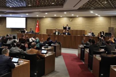 Kütahya Belediye Meclisi’nde 57 gündem maddesi görüşüldü, 4 madde reddedildi
