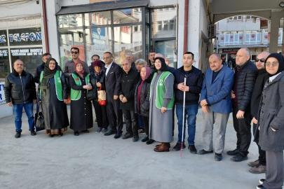 Kütahya’da görme engellilere konuşan saat desteği