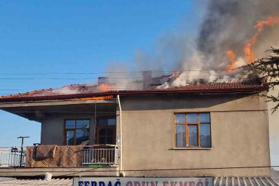 Kütahya’da iftar vakti korkutan yangın