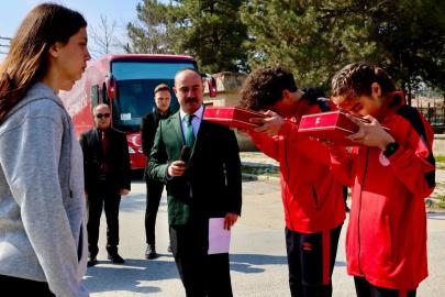 Kutsal emanetler Bilecik’ten geçti