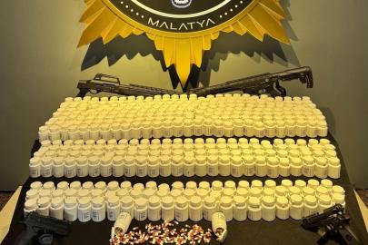 Malatya’da uyuşturucu ve silah operasyonu: 3 tutuklama