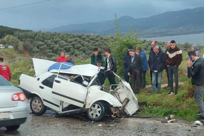 Manisa’da feci kaza: 1’i ağır 3 yaralı