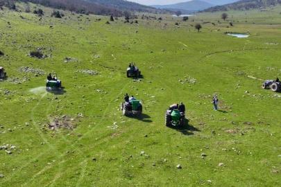 Manisa’da meralara 8,5 tonluk bereket