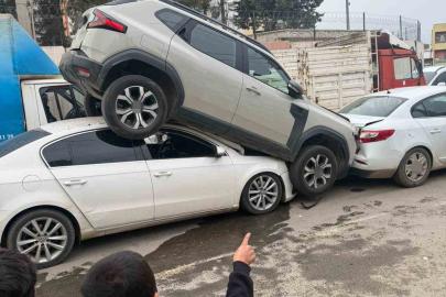 Mardin’de zincirleme trafik kazası