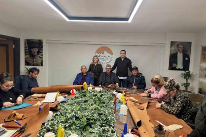 Marmaris’in köklü zanaatı yeniden hayat buluyor