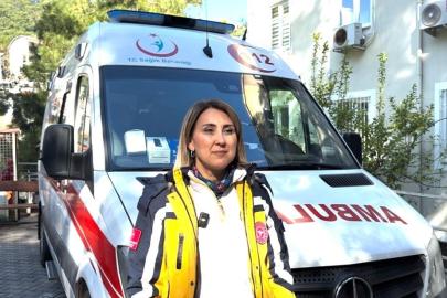 Marmaris’in tek kadın ambulans sürücüsü Fatma Nur Uçar: "Önceliğimiz hayat kurtarmak"