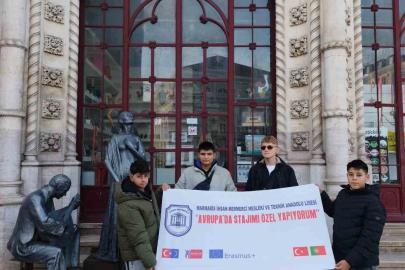 Marmarisli öğrenciler ‘Avrupa’da stajımı özel yapıyorum’ projesiyle Portekiz’de staj yaptı