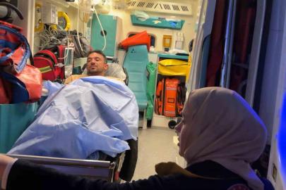 Maskeli şahıs tarafından bıçaklanan adam ağır yaralandı