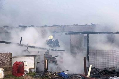 Menteşe’de evde çıkan yangında ev kullanmaz hale geldi