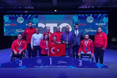 Meram Belediyesporlu Besra Duman, Avrupa şampiyonu oldu