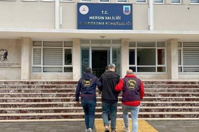 Mersin’de 19 yıl hapis cezası bulunan şahıs jandarmadan kaçamadı