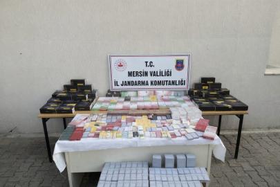 Mersin’de sigara kaçakçılığıyla mücadele 1 şüpheli yakalandı