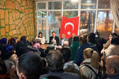 Milletvekili Hatipoğlu, Han muhtarları ile bir araya geldi