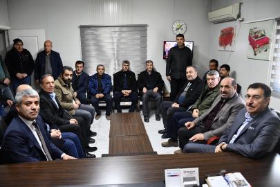 Milletvekili Tüfenkci’den Minibüsçüler Odası’na ziyaret