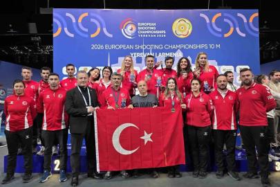 Milli atıcılar Avrupa Şampiyonası’ndan 7 madalya ile döndü