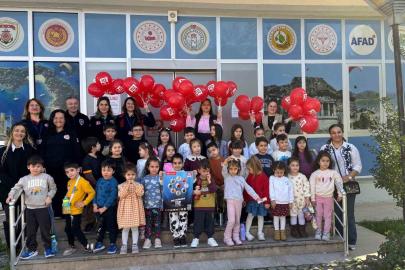 Muğla’da minik öğrenciler 112 ile tanıştı