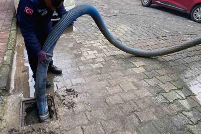 MUSKİ ekipleri yağmur mesaisinde