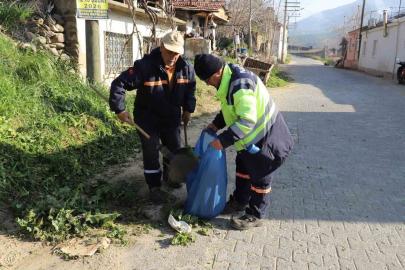 Nazilli’de bayram öncesi temizlik çalışması yapılıyor