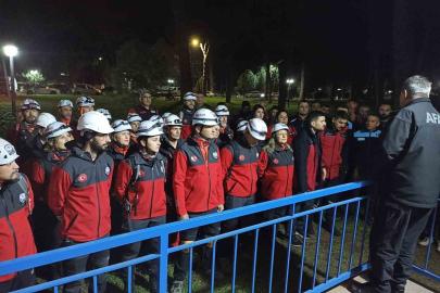 Nazilli’de habersiz afet tatbikatı