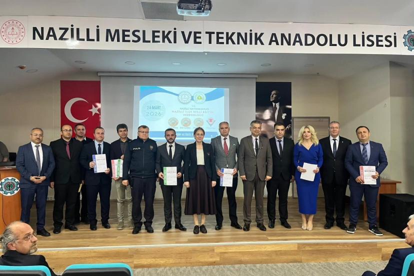 Nazilli’de projeleri ile dereceye giren okullar için ödül töreni düzenlendi