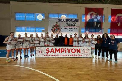 Okul sporları yıldızlar basketbol yarı finalde şampiyonlar belli oldu