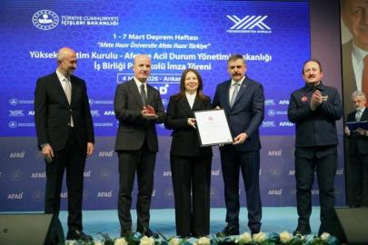 OMÜ Kentsel Arama ve Kurtarma Ekibi akreditasyon sertifikasını aldı