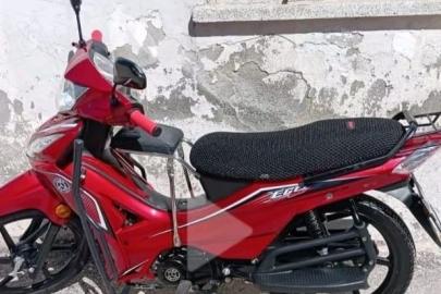Park halindeki motosiklet çalındı