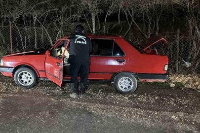 Park halindeki otomobil kundaklandı