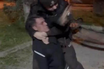 Parkta taşkınlık çıkardılar, görevli bekçilere direndiler