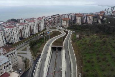 Pulathane Bulvarı’nda yol yapım çalışmaları sürüyor