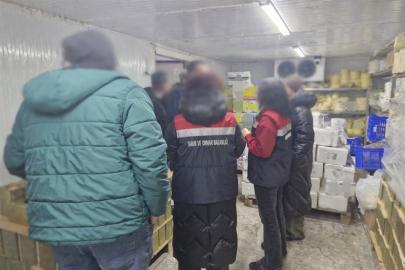 Rize’de 9 ton gıda ürününe el konuldu